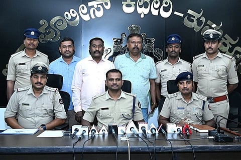  ಜಿಲ್ಲಾ ಪೊಲೀಸ್​ ಅಧೀಕ್ಷಕ ಕೆ.ವಿ.ಅಶೋಕ್​ ಸುದ್ದಿಗೋಷ್ಠಿಯಲ್ಲಿ ಮಾಹಿತಿ