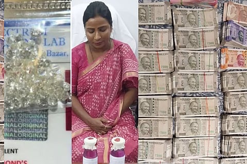  Crores Found At Suspended Hyderabad Official's Home