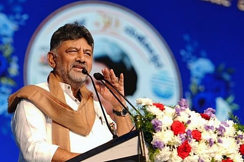 ಕಾಂಗ್ರೆಸ್ ಶಾಸಕಾಂಗ ಪಕ್ಷದ ನಾಯಕ ಡಿ.ಕೆ. ಶಿವಕುಮಾರ್ 