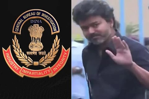 ಕರೂರ್ ಕಾಲ್ತುಳಿತ ಪ್ರಕರಣಕ್ಕೆ ಸಂಬಂಧಿಸಿದಂತೆ ಟಿವಿಕೆ ಮುಖ್ಯಸ್ಥ ವಿಜಯ್ ಅವರನ್ನು ಸಿಬಿಐ 6 ಗಂಟೆಗಳಿಗೂ ಹೆಚ್ಚು ಕಾಲ ವಿಚಾರಣೆ ನಡೆಸಿತು.
