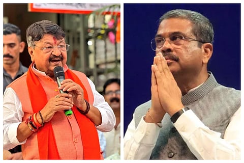 Dharmendra Pradhan resignationKailash Vijayvargiya statement
