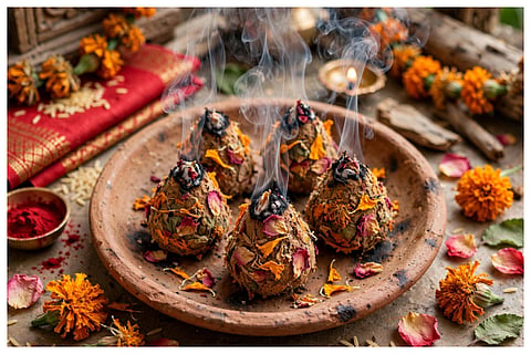 Don't Throw Away Flower Waste, Make Chemical-Free Dhoop From It