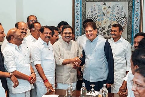 TTV Dhinakaran | ಎನ್‌ಡಿಎ ಮೈತ್ರಿಕೂಟಕ್ಕೆ ಮರಳಿದ ಎಐಎಡಿಎಂಕೆ ಮುಖ್ಯಸ್ಥ ಟಿಟಿವಿ ದಿನಕರನ್ 