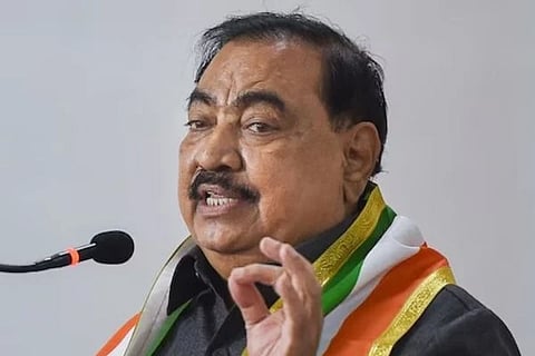  ಮಹಾರಾಷ್ಟ್ರದ ಮಾಜಿ ಸಚಿವ ಏಕನಾಥ್ ಖಾಡ್ಸೆ