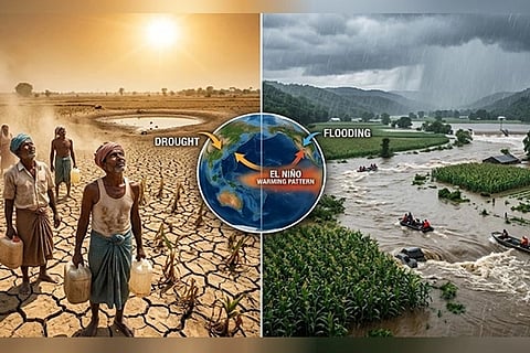 ಪ್ರಕೃತಿಯ ರುದ್ರನರ್ತನ ಶುರು: 2026-27ರಲ್ಲಿ El Nino ಆರ್ಭಟ, ಹೇಗಿರಲಿದೆ ವಿಶ್ವದ ಹವಾಮಾನ? ಇಲ್ಲಿದೆ ಕಂಪ್ಲೀಟ್​ ಮಾಹಿತಿ...