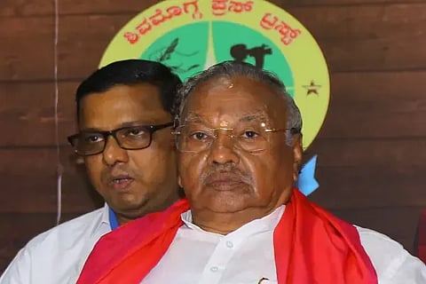 ಮಾಜಿ ಉಪ ಮುಖ್ಯಮಂತ್ರಿ ಕೆ.ಎಸ್.ಈಶ್ವರಪ್ಪ