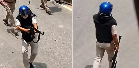 ಎಕೆ-47ನಿಂದ ಗುಂಡು ಹಾರಿಸಿ ಕಾನ್‌ಸ್ಟೆಬಲ್‌