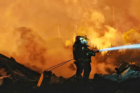 Fireworks Explosion