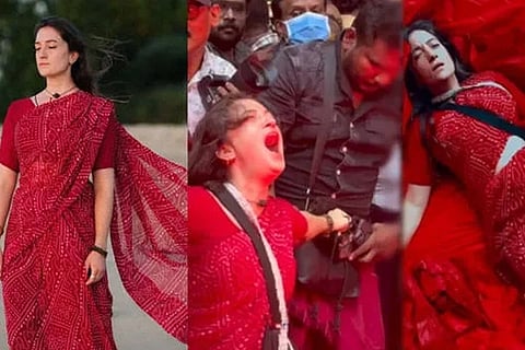 ಮೈಮೇಲೆ ದೇವರು ಬಂದಂತೆ ವರ್ತಿಸಿದ ವಿದೇಶಿ ಮಹಿಳೆ: ವೈರಲ್​ ವಿಡಿಯೋ ನೋಡಿ ಹುಬ್ಬೇರಿಸಿದ ನೆಟ್ಟಿಗರು! Foreign Woman