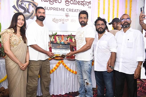 ಫಾರೆವರ್ ಚಿತ್ರಕ್ಕೆ ಆರಂಭ ಫಲಕ ತೋರಿಸಿದ ನಟ ಧ್ರುವ
