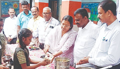 The Poshan campaign helps improve nutrition