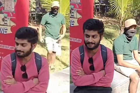 ಸ್ನೇಹಿತನಿಗೆ ಸರ್ಪ್ರೈಸ್ ಕೊಡಲು 12,800 ಕಿ.ಮೀ ದೂರದಿಂದ ಬಂದ ಯುವಕ