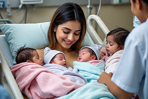 Birth to 4 Girls 