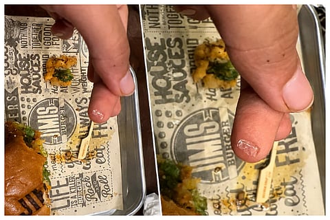 Glass Piece Found In Burger At Mumbai shop