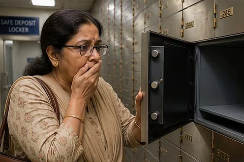 2003ರಲ್ಲಿ ಬ್ಯಾಂಕ್​ ಲಾಕರ್​ನಲ್ಲಿ ಚಿನ್ನ ಇಟ್ಟಿದ್ದ ಮಹಿಳೆ ಇತ್ತೀಚಗೆ ಓಪನ್ ಮಾಡಿದಾಗ ಕಾದಿತ್ತು ಬಿಗ್​ ಶಾಕ್​!​ Gold Missing