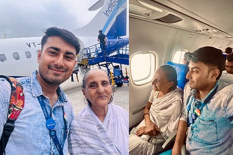 Grandmother First Flight