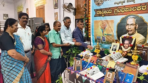 ಮಂಡ್ಯ ನಗರದ ಸರ್ಕಾರಿ ಪದವಿ ಪೂರ್ವ ಕಾಲೇಜಿನಲ್ಲಿ ಗ್ರಂಥಪಾಲಕರ ದಿನವನ್ನು ಆಚರಣೆ ಮಾಡಲಾಯಿತು. 