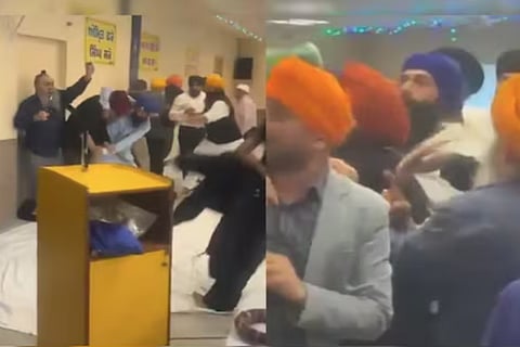 Gurdwara Clash 