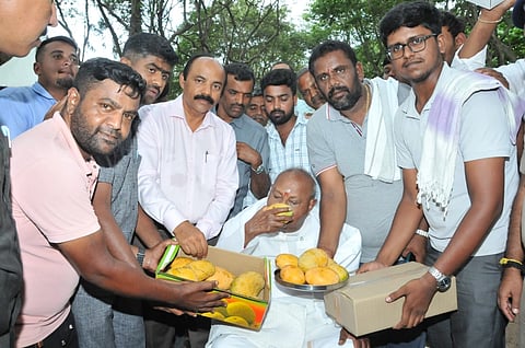 ಮಾಜಿ ಪ್ರಧಾನಿ ಎಚ್.ಡಿ.ದೇವೇಗೌಡ 
