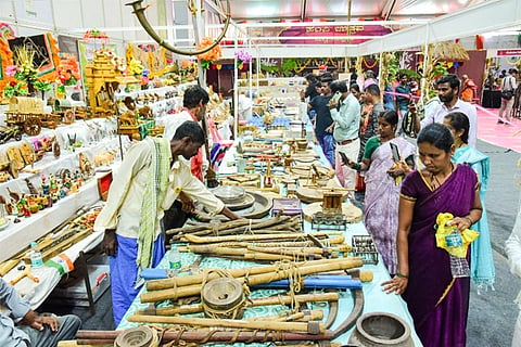 ಗಮನ ಸೆಳೆದ ಕೃಷಿ ವಸ್ತುಗಳ ಪ್ರದರ್ಶನ