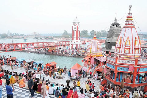 ಉತ್ತರಾಖಂಡದ ಪವಿತ್ರ ಯಾತ್ರಾಸ್ಥಳ ಹರಿದ್ವಾರ 