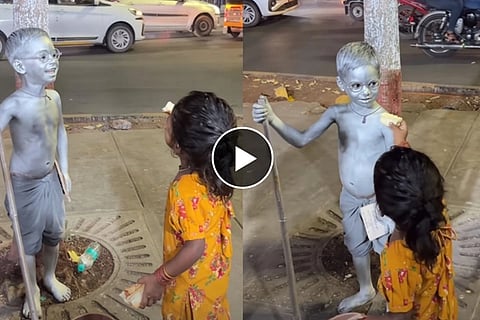 ಇಡೀ ಜಗತ್ತು ಫೋಟೋ ತೆಗೆಯುತ್ತಿದ್ದರೆ, ಆ ಬಾಲಕಿ ಮಾತ್ರ ಆತನ ಹಸಿವು ಗುರುತಿಸಿದಳು! ಮನಕಲಕುವ ವಿಡಿಯೋ ಇದು... Heartbreaking Video 