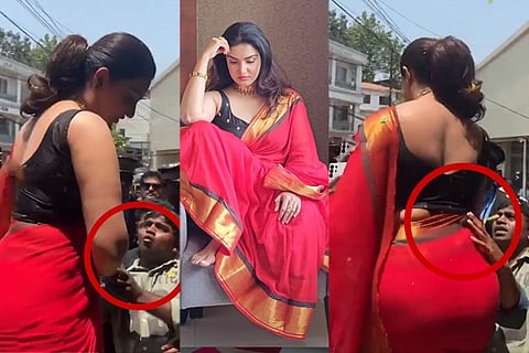 ಸೆಲ್ಫಿ ತೆಗೆದುಕೊಳ್ಳುವ ನೆಪದಲ್ಲಿ ಹನಿ ರೋಸ್​ ಜತೆ ಯುವಕನ ಅನುಚಿತ ವರ್ತನೆ: ವಿಡಿಯೋ ವೈರಲ್​...Honey Rose