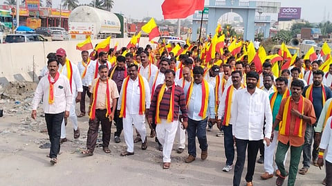 ರಾಜ್ಯದ ವಿವಿಧೆಡೆಯಿಂದ ಭಾಗವಹಿಸಿದ ಕಾರ್ಯಕರ್ತರು