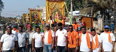 ಸಾಲಿಗ್ರಾಮ ಪಟ್ಟಣದಲ್ಲಿ ಹನುಮ ಜಯಂತ್ಯುತ್ಸವ ವಿಜೃಂಭಣೆಯಿಂದ ನಡೆಯಿತು.