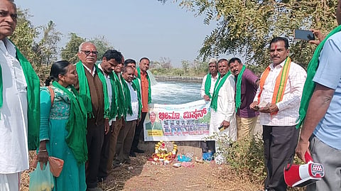 ನೀರಾವರಿ ಹೋರಾಟ ಆರಂಭ