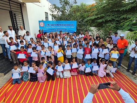 Gadag Swimming camp