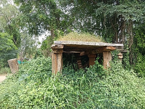 ಅಂಚೀಪುರ ಗ್ರಾಮದಲ್ಲಿ ಪಾಂಡವರು ನೆಲೆಕಂಡಿದ್ದ ಕಲ್ಲಿನ ಮನೆಗಳು