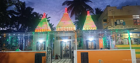 Temple anniversary ಮಡಿವಾಳನಗರದ ಮಾಚಿದೇವ ದೇವಸ್ಥಾನ.