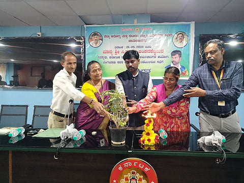 ಪೌರ ಕಾರ್ಮಿಕರ ಸಂವಾದ ಕಾರ್ಯಕ್ರಮ ಉದ್ಘಾಟನೆ