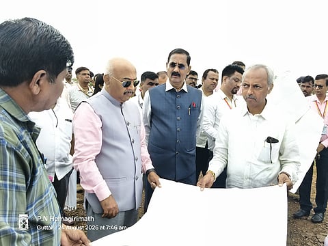 ಲೋಕಾಯುಕ್ತ ನ್ಯಾಯಮೂರ್ತಿಗಳಿಂದ ಪರಿಶೀಲನೆ