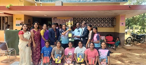 ನಗರದ ಸರ್ಕಾರಿ ಪ್ರಥಮ ದರ್ಜೆ ಮಹಿಳಾ ಕಾಲೇಜಿನಲ್ಲಿಂದು ದೈಹಿಕ ಶಿಕ್ಷಣ ವಿಭಾಗದಿಂದ ಏರ್ಪಡಿಸಿದ್ದ ರಾಷ್ಟ್ರೀಯ ಕ್ರೀಡಾಕೂಟ ದಿನಾಚರಣೆ ಕಾರ್ಯಕ್ರಮವನ್ನು ಚೆಸ್ ಆಡುವ ಮೂಲಕ ಉದ್ಘಾಟಿಸಿ ಅವರು ಮಾತನಾಡಿದರು.