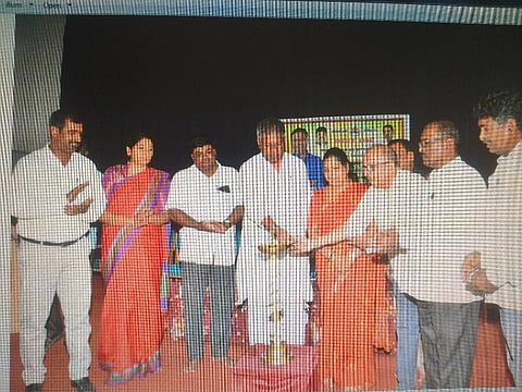 ಕಾರ್ಮಿಕರಿಗೆ ಸುರಕ್ಷತಾ ಕಿಟ್ ವಿತರಣೆ ಕಾರ್ಯಕ್ರಮ