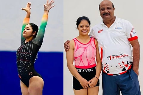 ಮಹಿಳಾ ಜಿಮ್ನಾಸ್ಟ್, ಪುರುಷ ಕೋಚ್‌ಗೆ ಒಂದೇ ರೂಮ್: ಏಷ್ಯನ್ ಗೇಮ್ಸ್‌ನಲ್ಲಿ ಆಡಳಿತ ಮಂಡಳಿಯ ಎಡವಟ್ಟು! Indian gymnast Pranathi