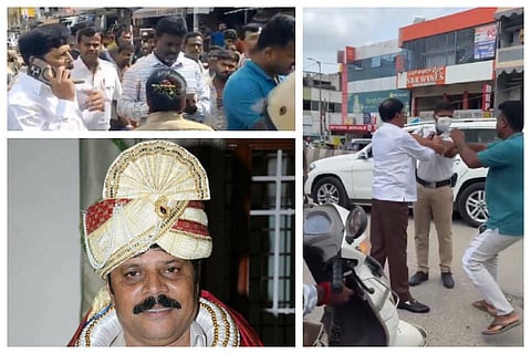 JDS leader arrested for kicking traffic policeman for being stopped in Bengaluru