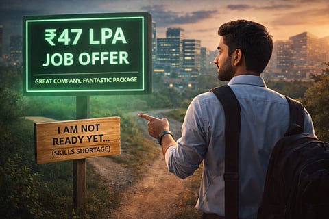 Techie Rejects 47 LPA Job