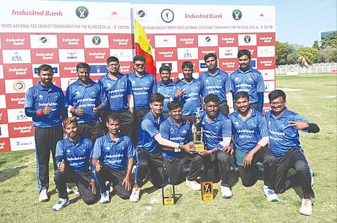ಅಂಧರ ಕ್ರಿಕೆಟ್​: ಕರ್ನಾಟಕ ರಾಷ್ಟ್ರೀಯ ಚಾಂಪಿಯನ್​