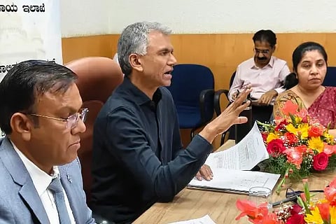 ಸ್ವಯಂಚಾಲಿತ ಮ್ಯುಟೇಶನ್ ಸೇವೆಗೆ ಚಾಲನೆ ನೀಡಿದ ಕಂದಾಯ ಸಚಿವ ಕೃಷ್ಣಬೈರೇಗೌಡ.