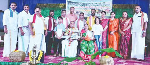  ತಾರಾನಾಥ ರೈ ನಗ್ರಿ ದಂಪತಿಗೆ ಕಲ್ಲಂಗಳ ಗುತ್ತು ವಾಸಪ್ಪ ಪೆರ್ಗಡೆ ಕೃಷಿ ಪ್ರಶಸ್ತಿ ನೀಡಿ ಗೌರವಿಸಲಾಯಿತು. ಹೇಮನಾಥ ಶೆಟ್ಟಿ ಕಾವು, ದಯಾನಂದ ರೈ, ಎ.ನವೀನ್ ಭಂಡಾರಿ, ಮನೋಹರ್ ರೈ ಮನವಳಿಕೆ ಗುತ್ತು ಇತರರು ಇದ್ದರು.  