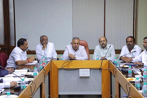 KRS ಜಲಸಂಕಷ್ಟದ ಕುರಿತು ಹೈಲೆವೆಲ್ ಮೀಟಿಂಗ್: ಬೆಳೆಗಳಿಗೆ ನೀರಿಲ್ಲ ಎಂದ ಜಲ ಸಂಪನ್ಮೂಲ ಸಚಿವ ರಾಮಲಿಂಗಾರೆಡ್ಡಿ!