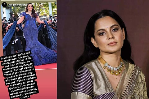 Kangana Ranaut Aishwarya Rai Cannes 
