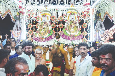  2025ರಲ್ಲಿ ನಡೆದ ಮೈಸೂರು ಕರಗ ಮೆರವಣಿಗೆ