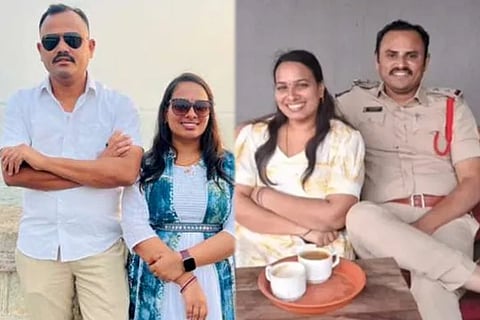 ಒಲಿಯಾಂಡರ್​ ಎಲೆ ಅಗಿದು ಪತ್ನಿ ಸಾವಿಗೆ ಶರಣು: ಅತ್ತೆ ಮನೆಯಲ್ಲೇ ಆತ್ಮಹತ್ಯೆ ಮಾಡ್ಕೊಂಡ ಎಸ್​ಐ, ಮಕ್ಕಳಿಬ್ಬರು ಅನಾಥ! Karimnagar SI 