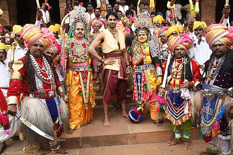 ಕರ್ಣಾಟ ಬಲಂ ಚಿತ್ರದ ಶೂಟಿಂಗ್ ದೃಶ್ಯ