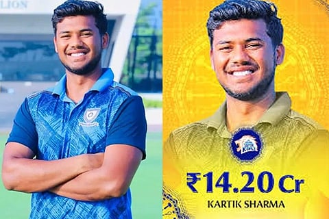 ಕ್ರಿಕೆಟಿಗ ಕಾರ್ತಿಕ್ ಶರ್ಮ 