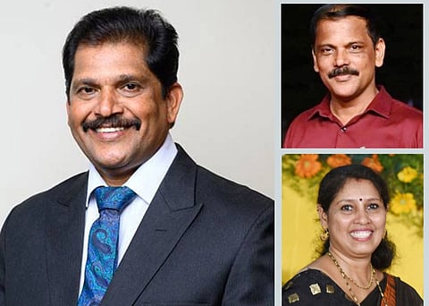 ಉಡುಪಿ ತಾಲೂಕು 16ನೇ ಕನ್ನಡ ಸಾಹಿತ್ಯ ಸಮ್ಮೇಳನದ ಸ್ವಾಗತ ಸಮಿತಿಯ ಕಾರ್ಯಾಧ್ಯಕ್ಷರಾಗಿ ಆಯ್ಕೆಯಾದ ಜಯಕರ್​ ಶೆಟ್ಟಿ ಇಂದ್ರಾಳಿ ಹಾಗೂ ಕಾರ್ಯದರ್ಶಿಯಾಗಿ ಸತೀಶ್​ ಕೊಡವೂರು, ಸಹಕಾರ್ಯದರ್ಶಿಯಾಗಿ ಪೂರ್ಣಿಮಾ ಜನಾರ್ದನ್​.